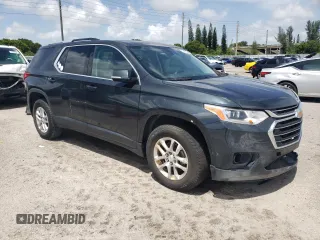 2018 Chevrolet Traverse LT Cloth with VIN 1GNERGKW9JJ157292, listed as a Copart auction lot 70439404 with Not Provided miles and Salvage Title. Bid and sale history available at carsss.com. Image 4.