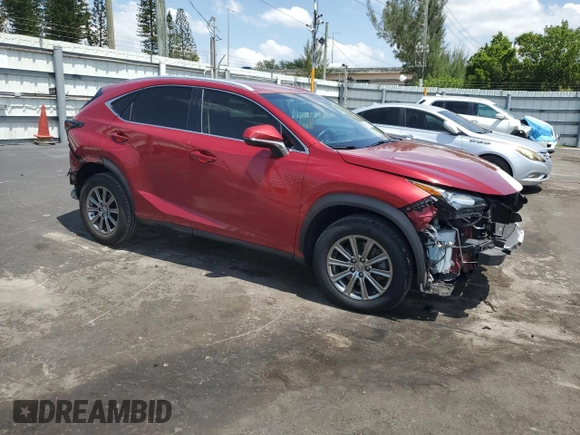2017 Lexus NX 200t z VIN JTJYARBZ8H2054241, wystawiony jako Copart lot #56980475 z przebiegiem 97 173 mil mil oraz Szkoda całkowita • Salvage title. Historia ofert i sprzedaży dostępna na DreamBid. Obrazek 4.