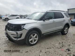 2017 Ford Explorer XLT z VIN 1FM5K8D81HGE35946, wystawiony jako Copart lot #55264305 z przebiegiem 157 863 mil mil oraz Czysty tytuł • Clean title. Historia ofert i sprzedaży dostępna na DreamBid. Obrazek 1.