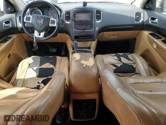 2011 Dodge Durango Citadel with VIN 1D4RD5GG9BC652941, listed as a Copart auction lot 54244575 with 157,714 mi miles and Salvage title. Bid and sale history available at DreamBid. Image 8.