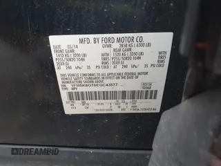 2014 Ford Explorer Sport z VIN 1FM5K8GT6EGC43577, wystawiony jako IAAI lot #42607478 z przebiegiem 155 802 mil mil oraz . Historia ofert i sprzedaży dostępna na DreamBid. Obrazek 9.