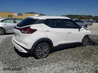2021 Nissan Kicks SV with VIN 3N1CP5CV6ML493871, listed as a Copart auction lot 49671955 with 58,077 mi miles and Salvage Title. Bid and sale history available at carsss.com. Image 3.