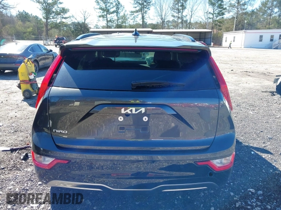 2024 Kia Niro Wind with VIN KNDCR3L18R5120606, listed as a IAAI auction lot 41812549 with 4,735 mi miles and . Bid and sale history available at DreamBid. Image 17.