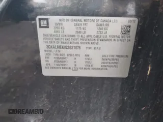 2012 GMC Terrain SLE-1 with VIN 2GKALMEK0C6321078, listed as a IAAI auction lot 42443827 with 183,987 mi miles and . Bid and sale history available at DreamBid. Image 9.