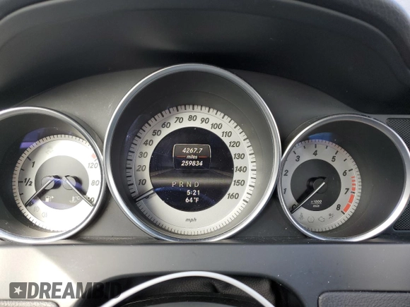 2013 Mercedes-Benz C-Class C 300 Sport with VIN WDDGF8AB0DG101747, listed as a Copart auction lot 54149275 with 259,834 mi miles and Salvage Title. Bid and sale history available at carsss.com. Image 9.