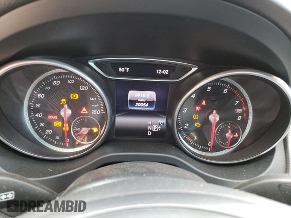 2019 Mercedes-Benz CLA with VIN WDDSJ4GB5KN723519, listed as a Copart auction lot 42684593 with 20,054 mi miles. Bid and sale history available at carsss.com. Image 9.