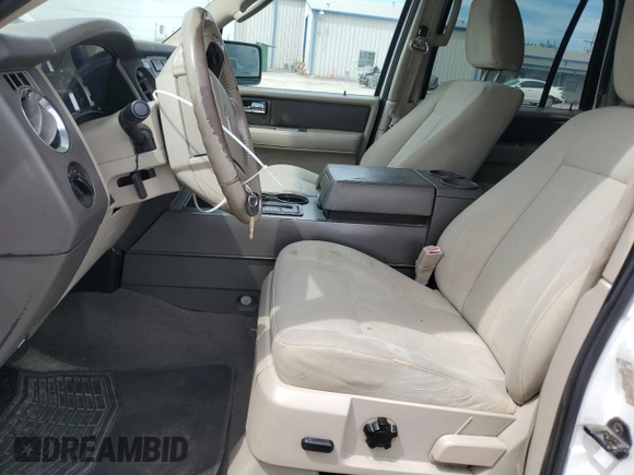2010 Ford Expedition Max SSV with VIN 1FMJK1F50AEB45451, listed as a Copart auction lot 54194775 with 185,847 mi miles and Salvage title. Bid and sale history available at DreamBid. Image 7.