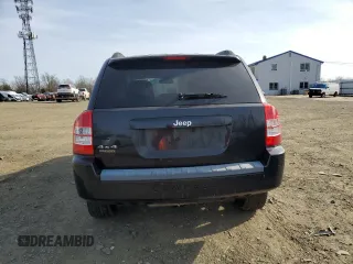2008 Jeep Compass Sport with VIN 1J8FF47W68D686438, listed as a Copart auction lot 49346045 with 140,882 mi miles and Salvage Title. Bid and sale history available at carsss.com. Image 6.