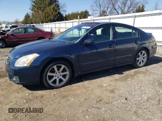 2007 Nissan Maxima 3.5 SE with VIN 1N4BA41E07C827776, listed as a Copart auction lot 86473474 with 167,047 mi miles and Salvage Title. Bid and sale history available at carsss.com. Image 1.