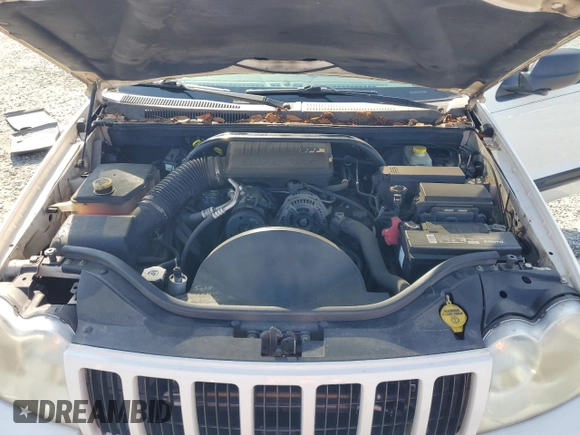 2005 Jeep Grand Cherokee Laredo с VIN 1J4GR48K05C577130, выставлен на аукционе Copart как лот 63431195 с пробегом 173 406 миль миль и Списание • Salvage title. История ставок и продаж доступна на DreamBid. Изображение 12.
