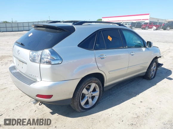 2008 Lexus RX 350 with VIN 2T2GK31U08C048154, listed as a IAAI auction lot 41989942 with Not Provided miles and . Bid and sale history available at DreamBid. Image 4.