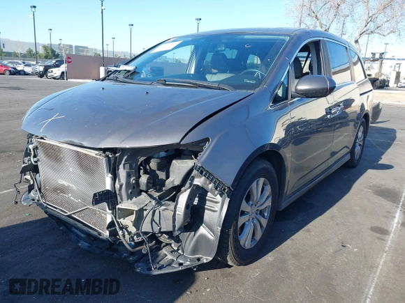 2015 Honda Odyssey EX-L with VIN 5FNRL5H61FB126933, listed as a IAAI auction lot 42003978 with 69,025 mi miles and . Bid and sale history available at carsss.com. Image 18.
