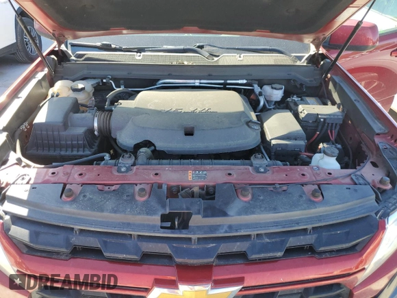 2022 Chevrolet Colorado 2WD LT with VIN 1GCGSCEN0N1113172, listed as a Copart auction lot 49693425 with 102,697 mi miles and Salvage title. Bid and sale history available at DreamBid. Image 11.