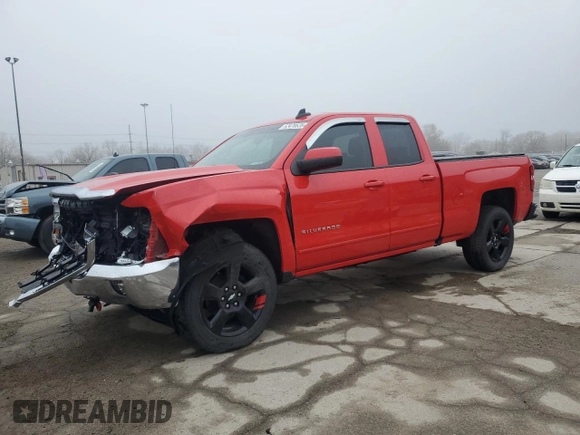 2018 Chevrolet Silverado 1500 LT with VIN 1GCVKREC5JZ325988, listed as a Copart auction lot 52478535 with 57,258 mi miles and Salvage Title. Bid and sale history available at DreamBid. Image 1.