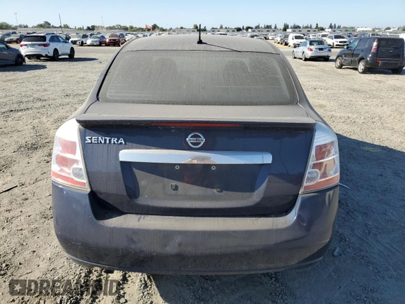 2012 Nissan Sentra S with VIN 3N1AB6AP2CL747333, listed as a Copart auction lot 61249565 with Not provided miles and Non repairable. Bid and sale history available at DreamBid. Image 6.