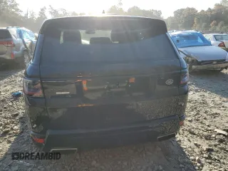 2019 Land Rover Range Rover Sport Dynamic with VIN SALWR2RE7KA816008, listed as a Copart auction lot 77242034 with 0 mi miles and Salvage Title. Bid and sale history available at carsss.com. Image 6.