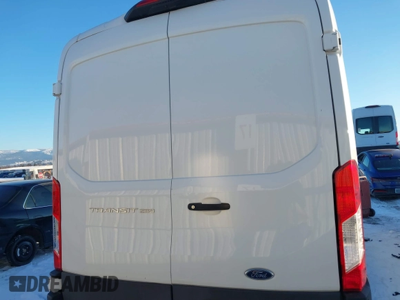 2023 Ford Transit Cargo with VIN 1FTBR1C81PKA63841, listed as a IAAI auction lot 41582275 with 33,915 mi miles and . Bid and sale history available at DreamBid. Image 17.