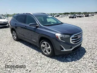 2018 GMC Terrain SLT Diesel with VIN 3GKALREU6JL263680, listed as a Copart auction lot 54782025 with 121,386 mi miles and Salvage Title. Bid and sale history available at DreamBid. Image 14.