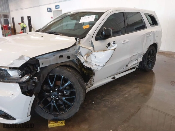 2015 Dodge Durango SXT with VIN 1C4RDHAG9FC795398, listed as a IAAI auction lot 41569777 with NaN miles. Bid and sale history available at carsss.com. Image 6.