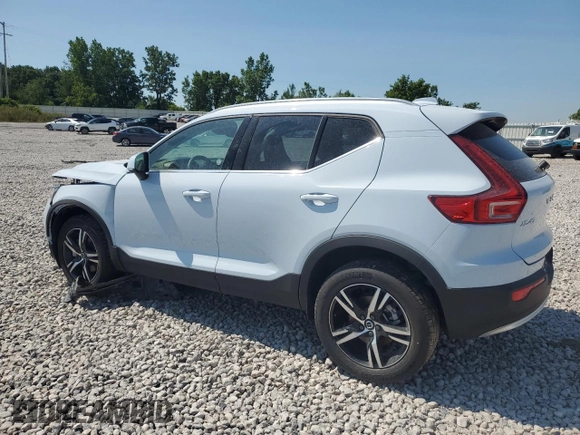 2025 Volvo XC40 Core Bright Theme with VIN YV4L12UJ3S2577263, listed as a Copart auction lot 63304625 with Not provided miles and Clean title. Bid and sale history available at DreamBid. Image 2.
