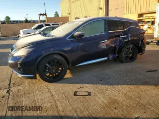 2024 Nissan Murano SL with VIN 5N1AZ2CJ3RC105262, listed as a Copart auction lot 83023564 with 13 mi miles and Salvage Title. Bid and sale history available at carsss.com. Image 1.