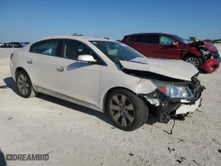2013 Buick LaCrosse Premium 2 with VIN 1G4GH5E35DF130409, listed as a Copart auction lot 49065715 with 130,263 mi miles and Salvage Title. Bid and sale history available at carsss.com. Image 4.
