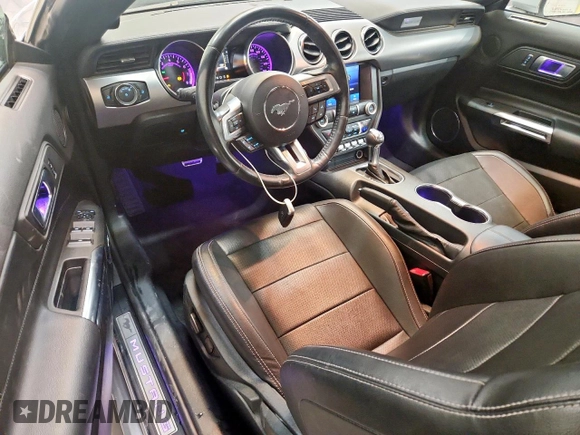2023 Ford Mustang EcoBoost with VIN 1FATP8UH9P5110670, listed as a Copart auction lot 59815385 with 44,472 mi miles and Clean title. Bid and sale history available at DreamBid. Image 8.