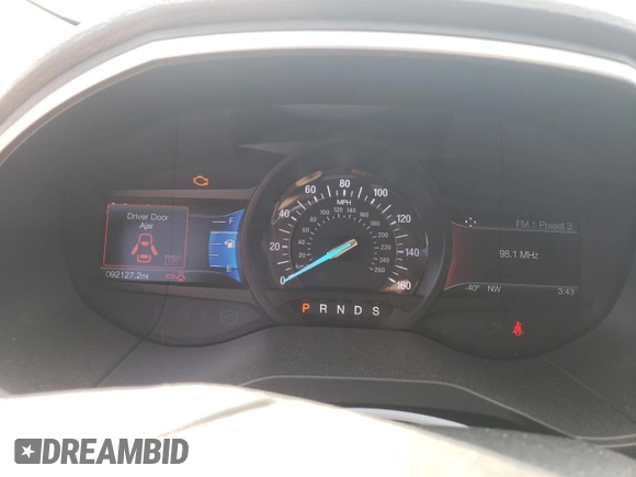 2015 Ford Edge SEL with VIN 2FMTK4J85FBC03634, listed as a Copart auction lot 52399625 with 92,127 mi miles and Salvage Title. Bid and sale history available at carsss.com. Image 9.