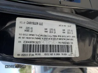 2008 Chrysler 300 LX z VIN 2C3KA43R78H136273, wystawiony jako Copart lot #53509315 z przebiegiem 73 772 mil mil oraz Szkoda całkowita • Salvage title. Historia ofert i sprzedaży dostępna na DreamBid. Obrazek 13.