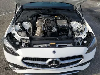 2022 Mercedes-Benz C 300 z VIN W1KAF4GB4NR062608, wystawiony jako Copart lot #43452605 z przebiegiem 19 604 mil mil oraz Szkoda całkowita • Salvage title. Historia ofert i sprzedaży dostępna na DreamBid. Obrazek 13.