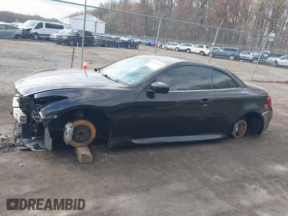 2013 Infiniti G37 with VIN JN1CV6FE4DM230243, listed as a IAAI auction lot 41913155 with Not Provided miles and . Bid and sale history available at carsss.com. Image 14.