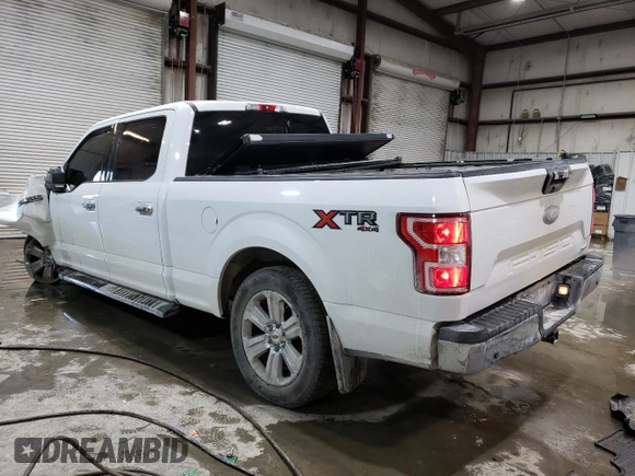 2018 Ford F-150 XL with VIN 1FTFW1EG5JFA02667, listed as a Copart auction lot 45226685 with 349,980 mi miles and Salvage Title. Bid and sale history available at DreamBid. Image 2.