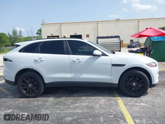 2017 Jaguar F-Pace 35t Prestige with VIN SADCK2BV6HA890493, listed as a IAAI auction lot 42461183 with 94,402 mi miles and . Bid and sale history available at DreamBid. Image 13.