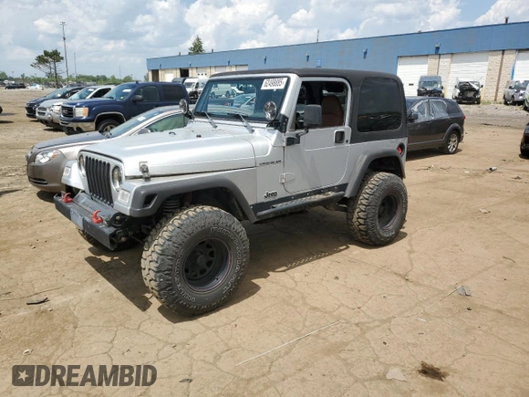 2002 Jeep Wrangler X с VIN 1J4FA39S52P770423, выставлен на аукционе Copart как лот 62498885 с пробегом 87 433 миль миль и Чистый • Clean title. История ставок и продаж доступна на DreamBid. Изображение 1.