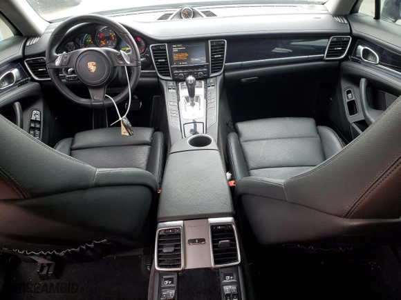 2014 Porsche Panamera with VIN WP0AA2A78EL011004, listed as a Copart auction lot 55474484 with 80,524 mi miles and Salvage Title. Bid and sale history available at carsss.com. Image 8.