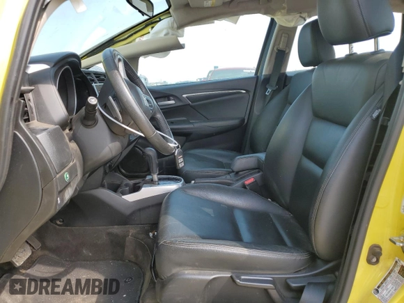 2016 Honda Fit EX-L with VIN 3HGGK5H88GM705850, listed as a Copart auction lot 66675144 with 21,689 mi miles and Salvage title. Bid and sale history available at DreamBid. Image 7.