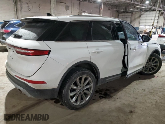 2020 Lincoln Corsair Standard z VIN 5LMCJ1D99LUL24692, wystawiony jako Copart lot #89373485 z przebiegiem 62 076 mil mil oraz Nie do naprawy • Non repairable. Historia ofert i sprzedaży dostępna na DreamBid. Obrazek 3.