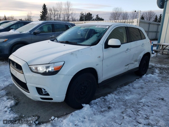 2012 Mitsubishi RVR ES with VIN JA4AH3AU3CZ605088, listed as a Copart auction lot 88133335 with 305,219 mi miles and Clean Title. Bid and sale history available at carsss.com. Image 1.