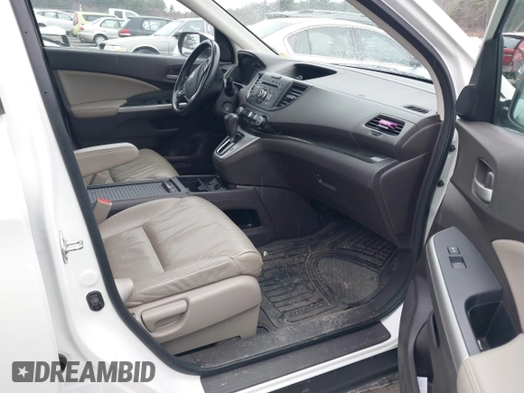 2014 Honda CR-V EX-L with VIN 5J6RM4H77EL015907, listed as a IAAI auction lot 41709554 with 133,550 mi miles. Bid and sale history available at carsss.com. Image 5.