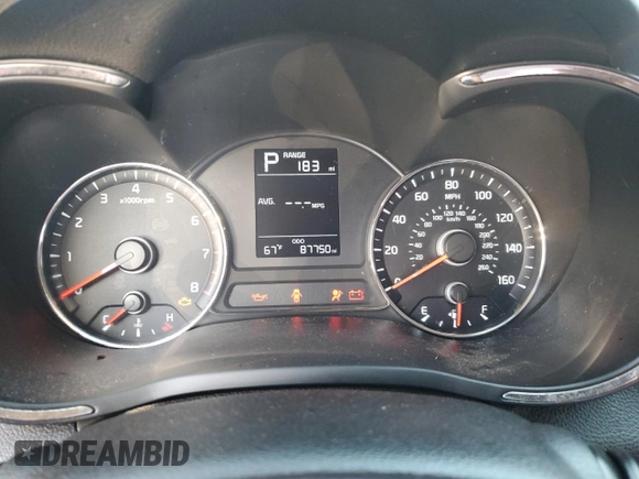 2018 Kia Forte LX with VIN 3KPFK4A76JE193982, listed as a Copart auction lot 51943795 with 87,750 mi miles and Salvage Title. Bid and sale history available at carsss.com. Image 9.