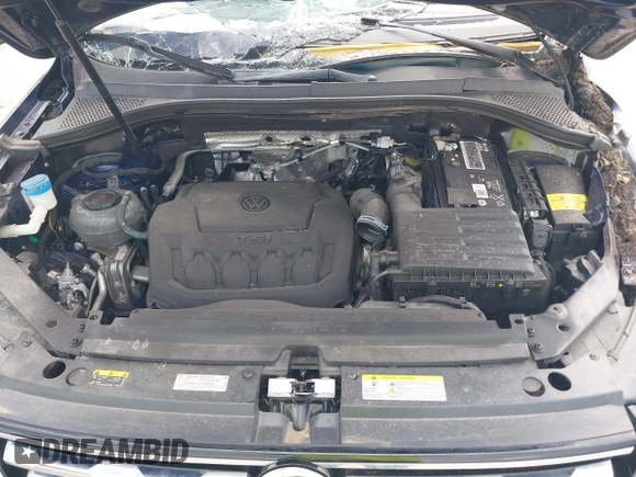 2021 Volkswagen Tiguan S with VIN 3VV1B7AX4MM150765, listed as a IAAI auction lot 42505134 with 19,590 mi miles and . Bid and sale history available at DreamBid. Image 10.