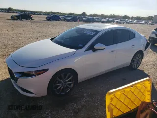2019 Mazda 3 Premium with VIN 3MZBPAEM7KM101202, listed as a Copart auction lot 81261784 with 50,712 mi miles and Salvage Title. Bid and sale history available at DreamBid. Image 1.