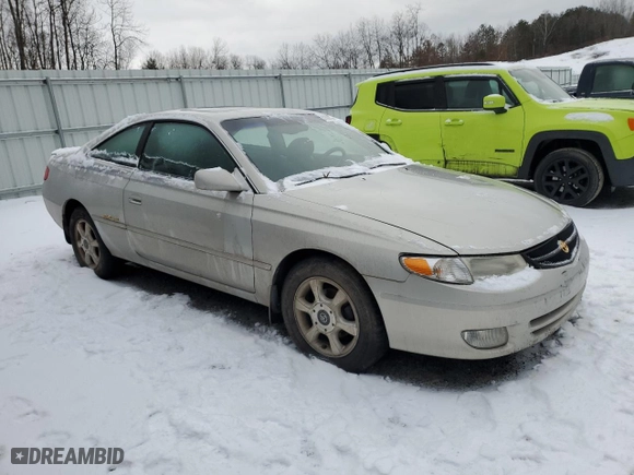 2000 Toyota Camry Solara SE with VIN 2T1CF28P3YC405635, listed as a Copart auction lot 44390735 with 0 mi miles and Clean Title. Bid and sale history available at carsss.com. Image 4.
