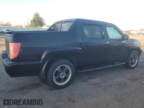 2010 Honda Ridgeline RTL with VIN 5FPYK1F58AB007262, listed as a Copart auction lot 74173034 with 94,078 mi miles and Salvage Title. Bid and sale history available at carsss.com. Image 3.