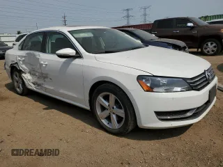 2012 Volkswagen Passat SE with VIN 1VWBP7A32CC012012, listed as a Copart auction lot 58757365 with 83,142 mi miles and Salvage title. Bid and sale history available at DreamBid. Image 4.
