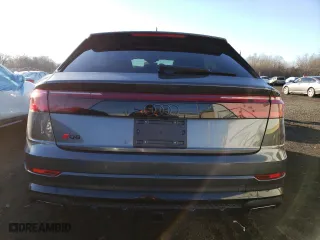 2025 Audi Q8 Premium Plus with VIN WA1EVBF12SD002406, listed as a Copart auction lot 86548284 with 1,756 mi miles and Salvage Title. Bid and sale history available at carsss.com. Image 6.