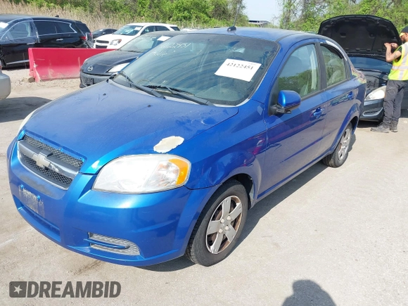 2011 Chevrolet Aveo 1LT with VIN KL1TD5DE8BB137545, listed as a IAAI auction lot 42122451 with 188,034 mi miles and . Bid and sale history available at DreamBid. Image 2.
