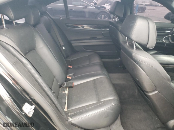 2013 BMW 7 Series 740Li with VIN WBAYE4C51DD137687, listed as a Copart auction lot 76103944 with 134,609 mi miles and Salvage Title. Bid and sale history available at carsss.com. Image 10.