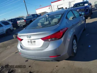 2016 Hyundai Elantra SE with VIN 5NPDH4AE3GH711779, listed as a IAAI auction lot 41290861 with 103,931 mi miles and . Bid and sale history available at DreamBid. Image 16.