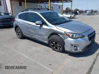2020 Subaru Crosstrek Premium with VIN JF2GTAECXL8274683, listed as a IAAI auction lot 41851117 with 74,753 mi miles. Bid and sale history available at carsss.com. Image 1.